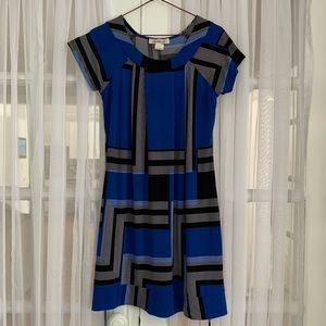 Sushiflower Geometric Mod Style Dress